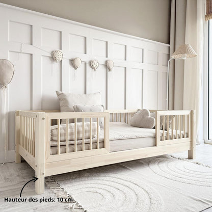 Lit enfant Alba avec entrée au milieu