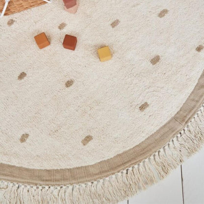 Tapis enfant écru &amp; beige