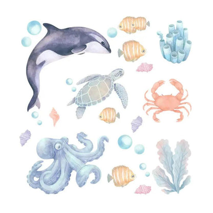Sticker Enfant Océan