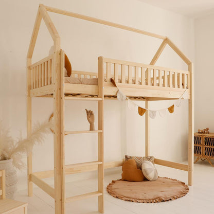 Lit cabane superposé Mezzanine 90x200cm