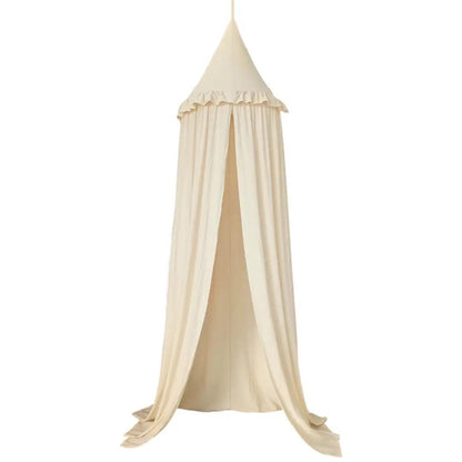 Ciel de lit bébé Ecru