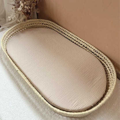 Panier à langer + matelas + housse couleur au choix