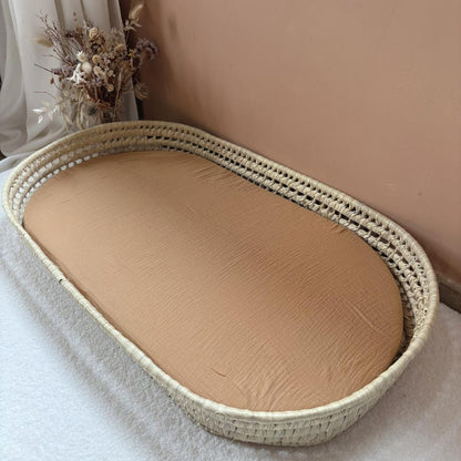 Panier à langer + matelas + housse couleur au choix