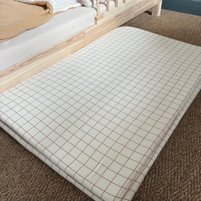 MAXI Tapis de motricité Marcel Camel/Ecru