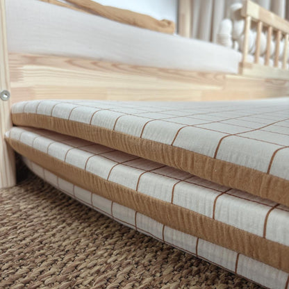 MAXI Tapis de motricité Marcel Camel/Ecru