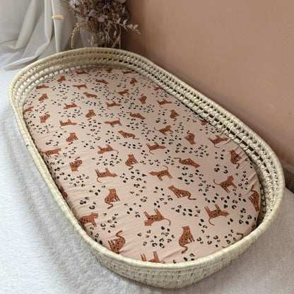 Panier à langer + matelas + housse couleur au choix
