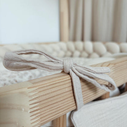 Pochette de rangement lit - Beige