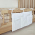 Pochette de rangement lit Blanc