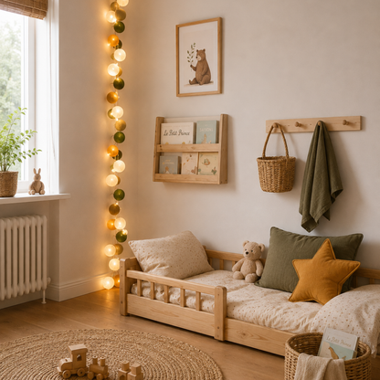 LED-lichtslinger - Groen &amp;amp; Mosterdgeel