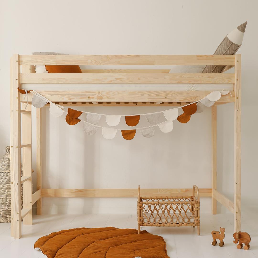 Lit superposé Mezzanine enfant 90x200cm