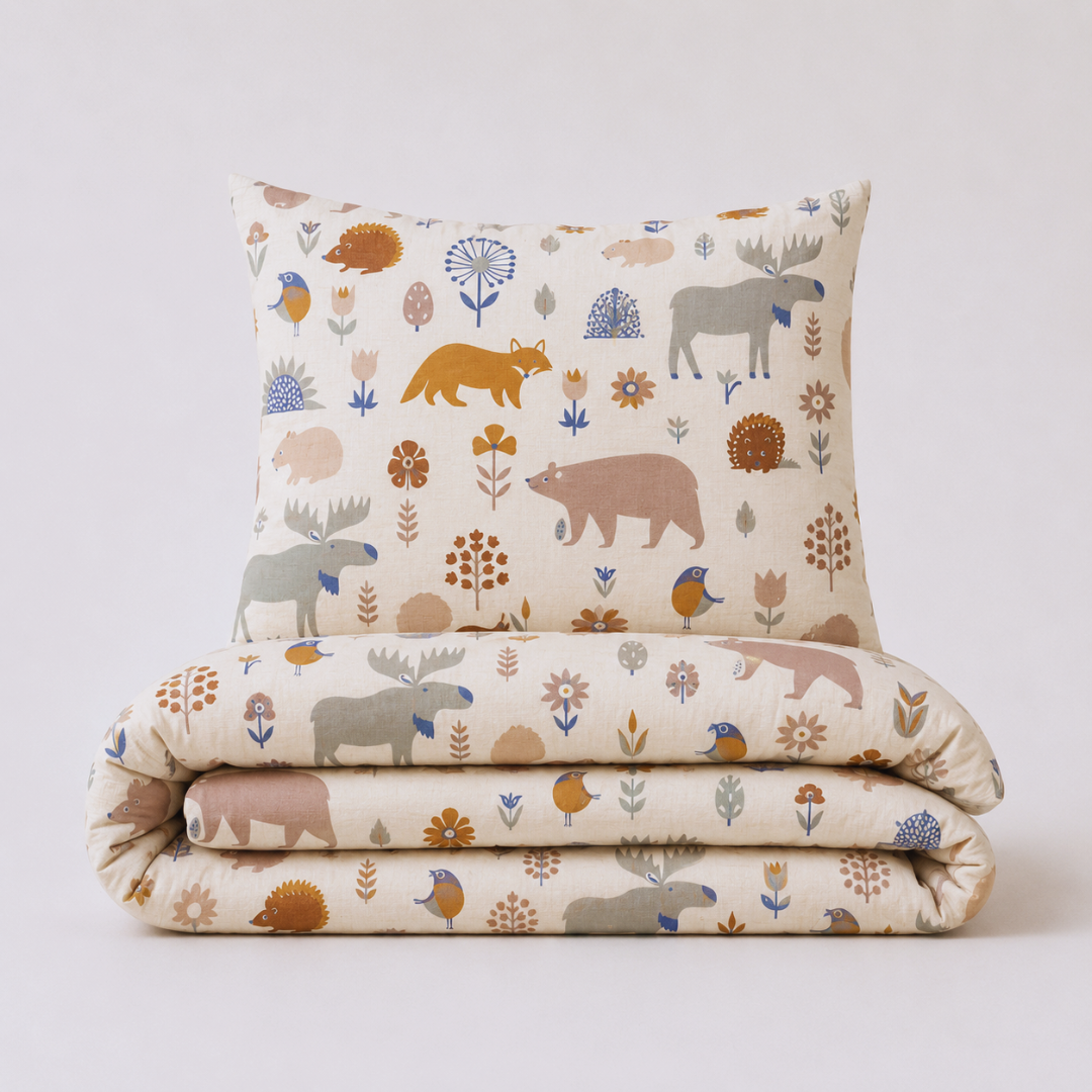 Housse de couette + taie Caribou