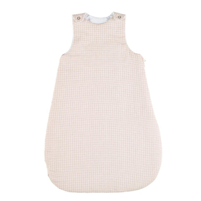 Gigoteuse été petits carreaux rose clair