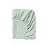 Drap housse double gaze coton BIO - Vert de gris