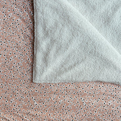 Couverture bébé leopard