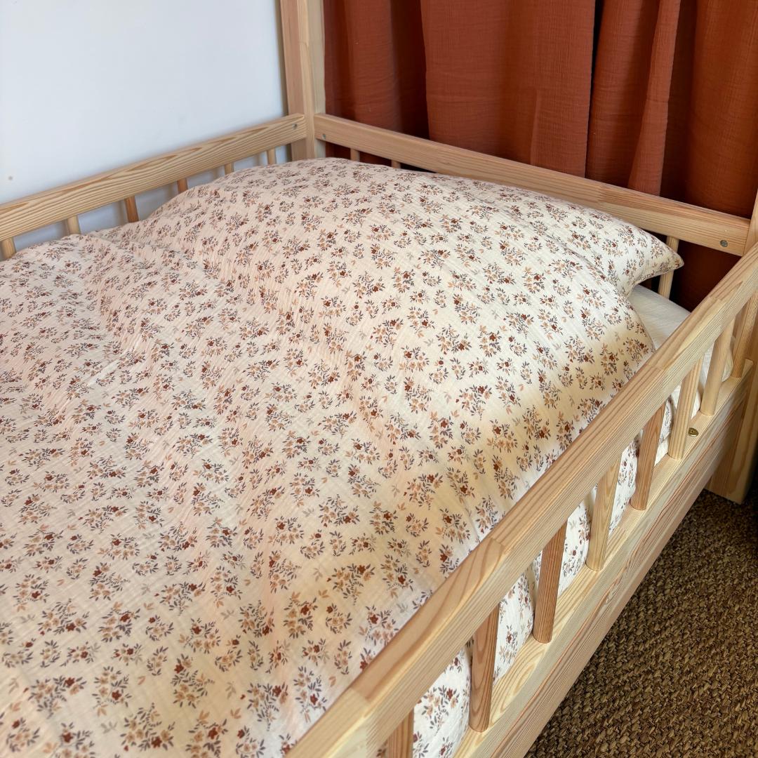 Housse de couette mousseline Nina