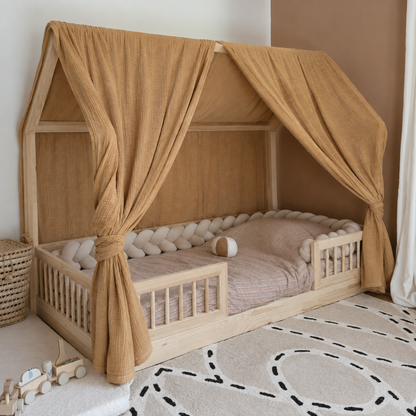 Ciel de lit cabane (pack de 2) Camel
