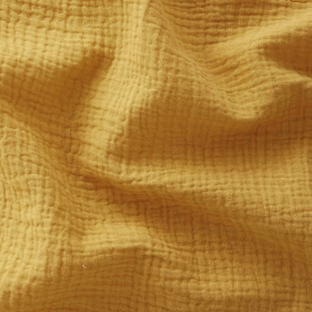 Ciel de lit cabane (pack de 2) Jaune moutarde