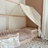 Ciel de lit cabane Ecru 80x160cm