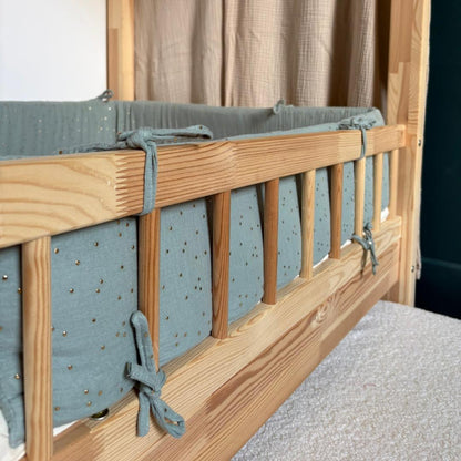 Verdigris dubbelgaas cabinebedbumper 