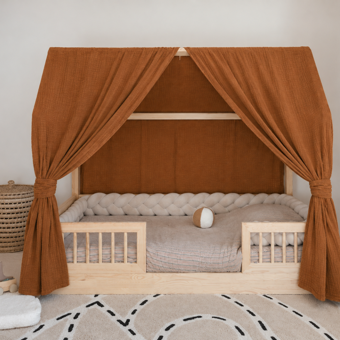 Ciel de lit cabane (pack de 2) Ecureuil