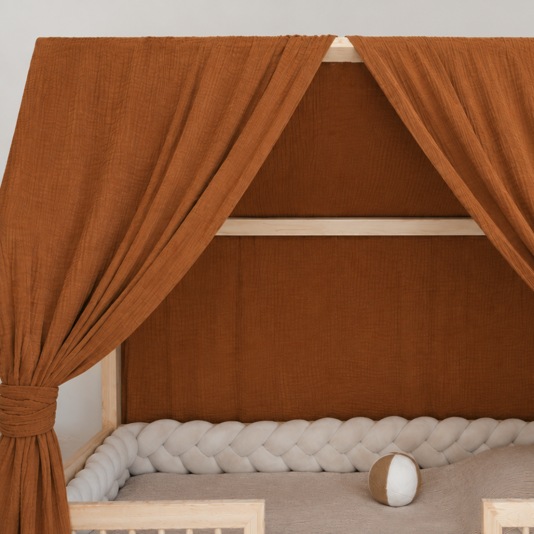 Ciel de lit cabane (pack de 2) Ecureuil