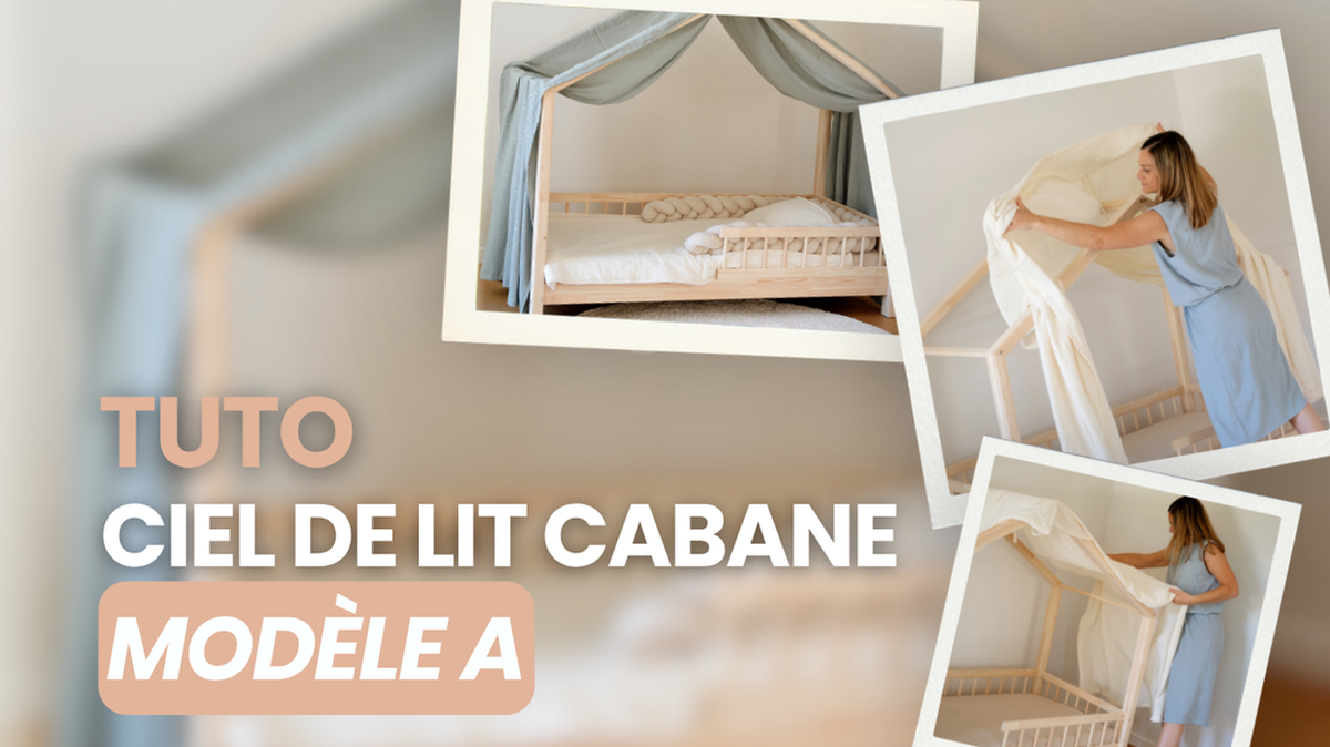 Charger la vidéo: Comment installer le ciel de lit cabane?