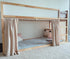 Rideaux lit Kura IKEA - Beige