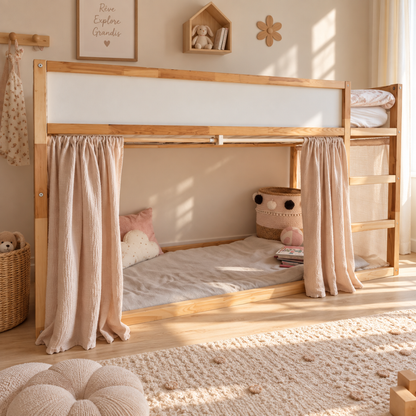 IKEA Kura bedgordijnen - Beige
