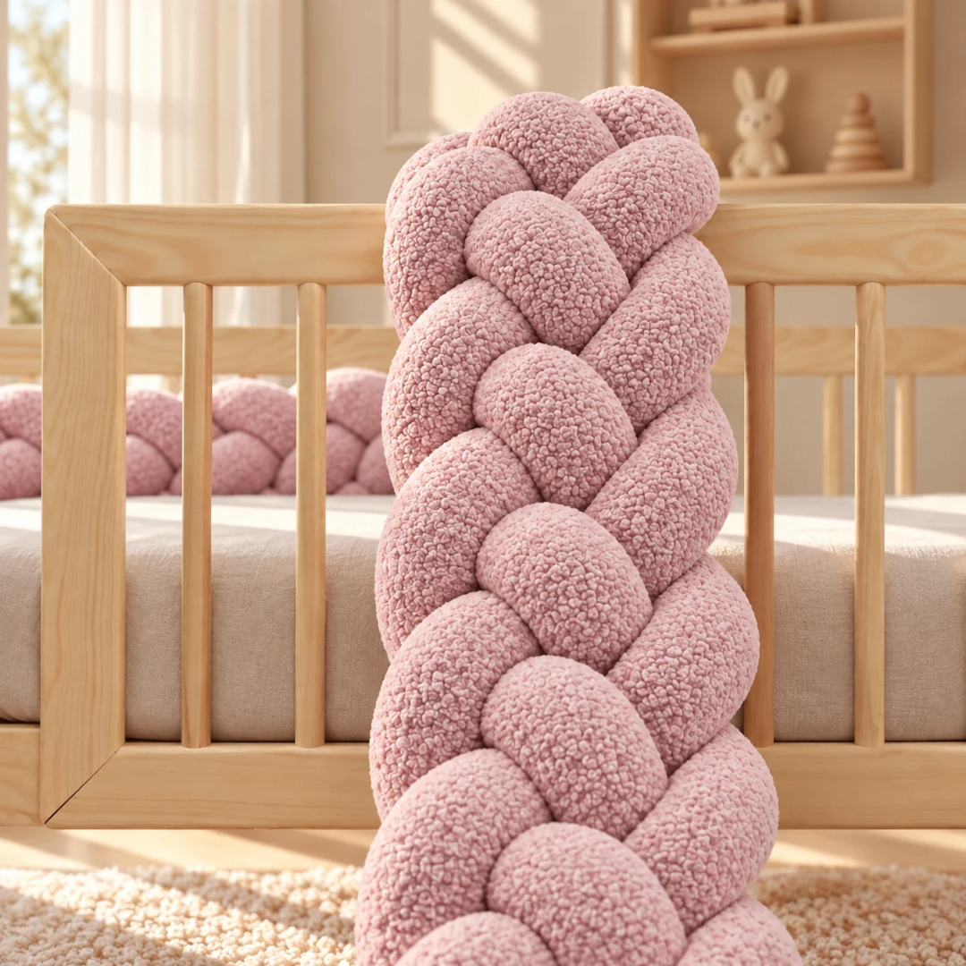 Donkerbeige bedvlecht 180cm