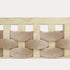 Tresse de lit Beige foncé