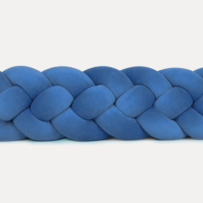 Tresse de lit 4 brins Bleu 200cm