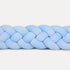Tresse de lit 4 brins Bleu ciel 180cm