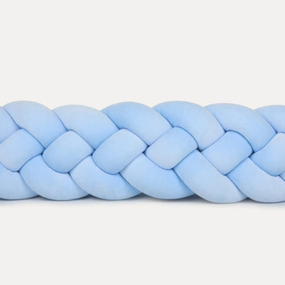 Tresse de lit 4 brins Bleu ciel 300cm