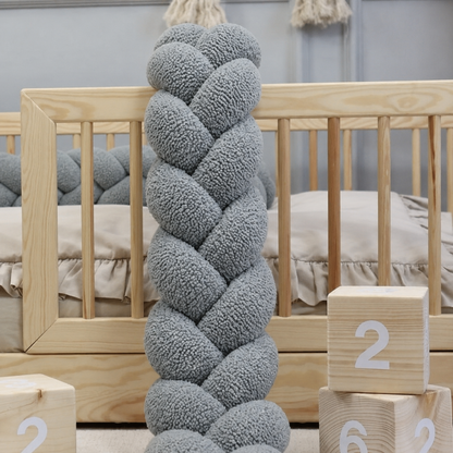 Donkerbeige bedvlecht 180cm