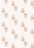 Papier peint chambre enfant Feuilles - Rose & Terracotta