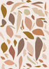 Papier peint chambre enfant motif fruits - Rose, Beige & Terracotta