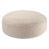 Pouf bouclette Beige