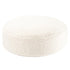 Pouf bouclette Blanc