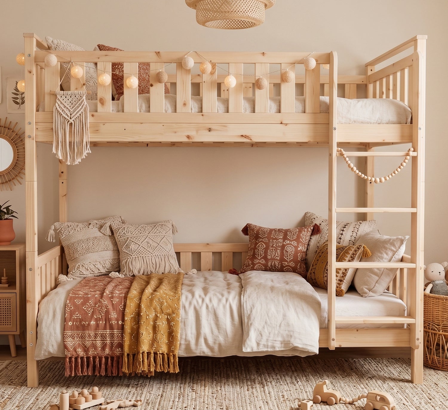 Lit superposé enfant Eva chambre partagée