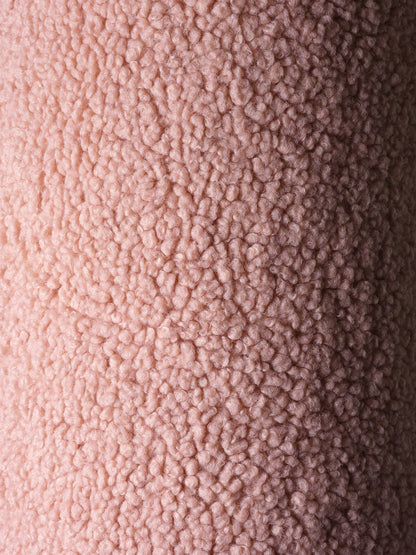 Fauteuil enfant ourson Teddy bouclette Rose