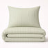 Housse de couette enfant rayures Vert