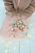 Guirlande chambre bébé rose Vert & Blanc