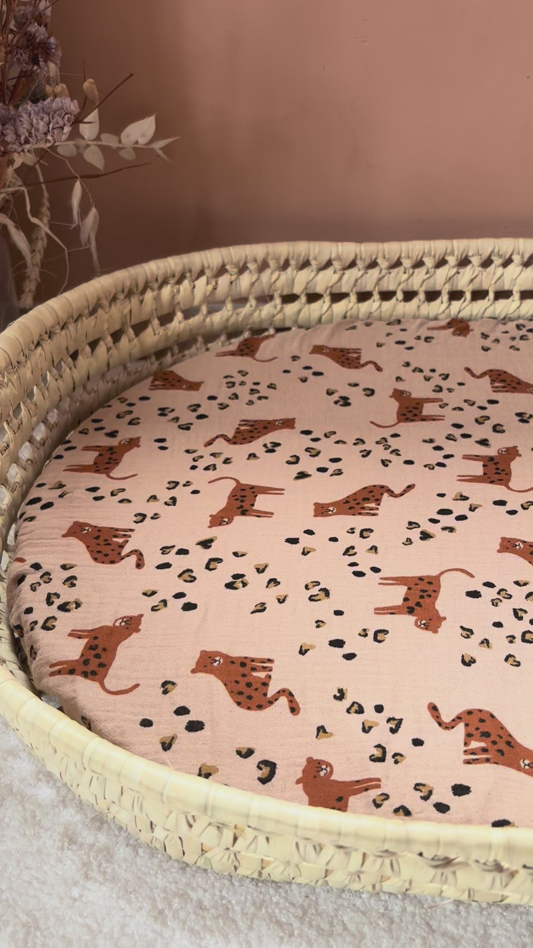 Luiermand + matras + dubbele gaashoes Ecru