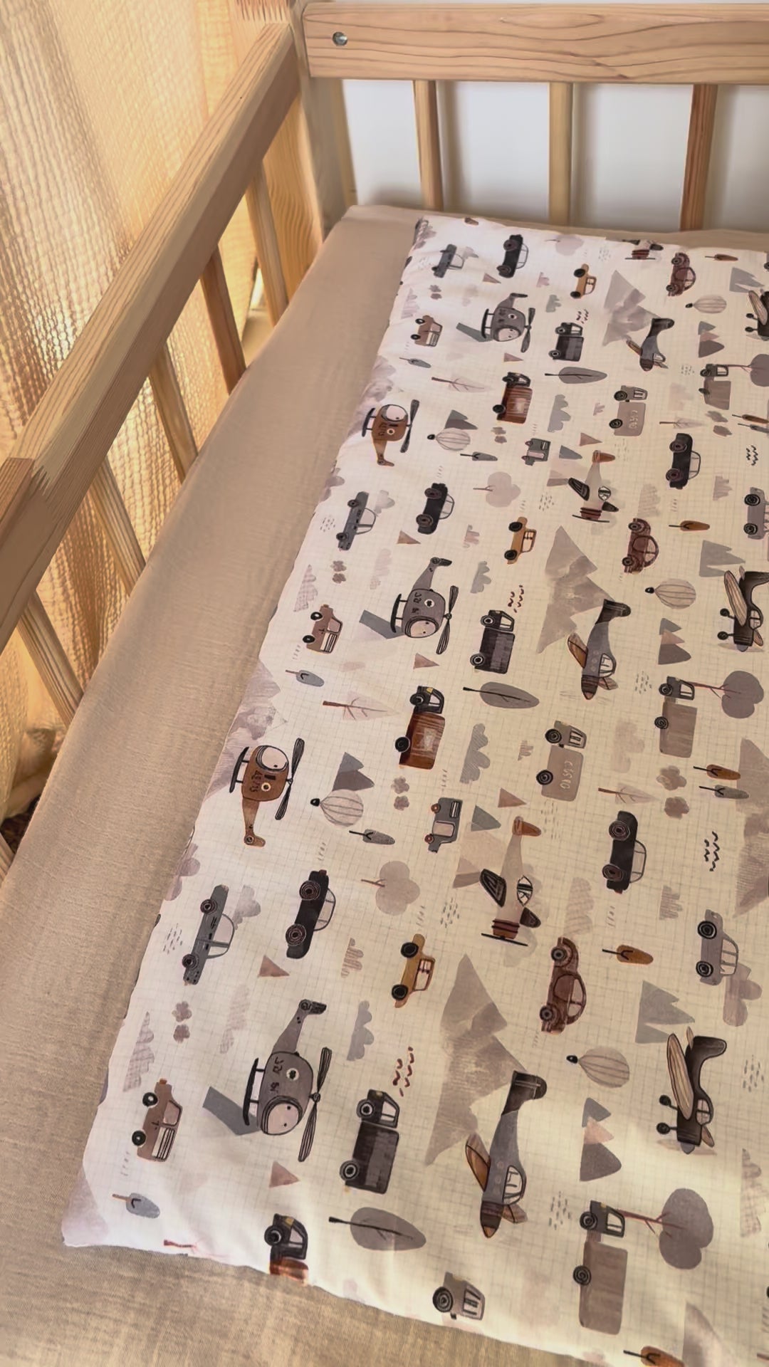 Sac de couchage enfant Elio camel