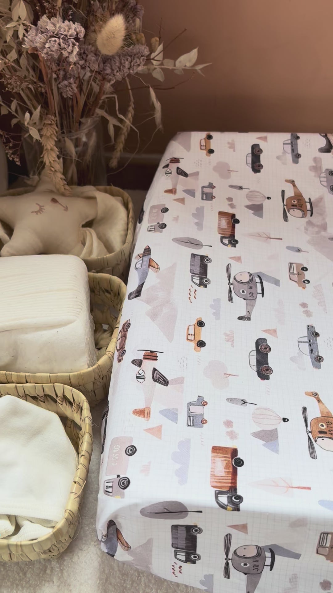 Housse matelas à langer Elio