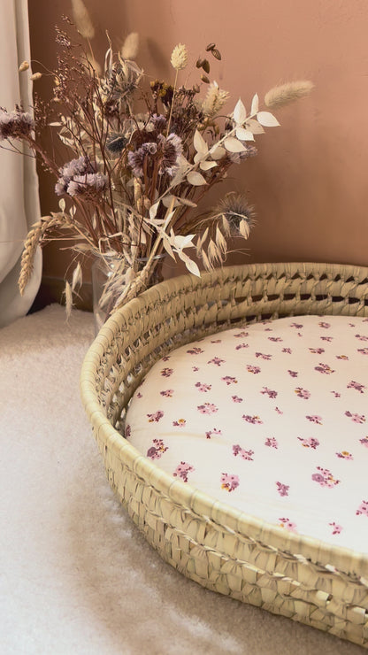 Luiermand + matras + dubbele gaashoes Ecru