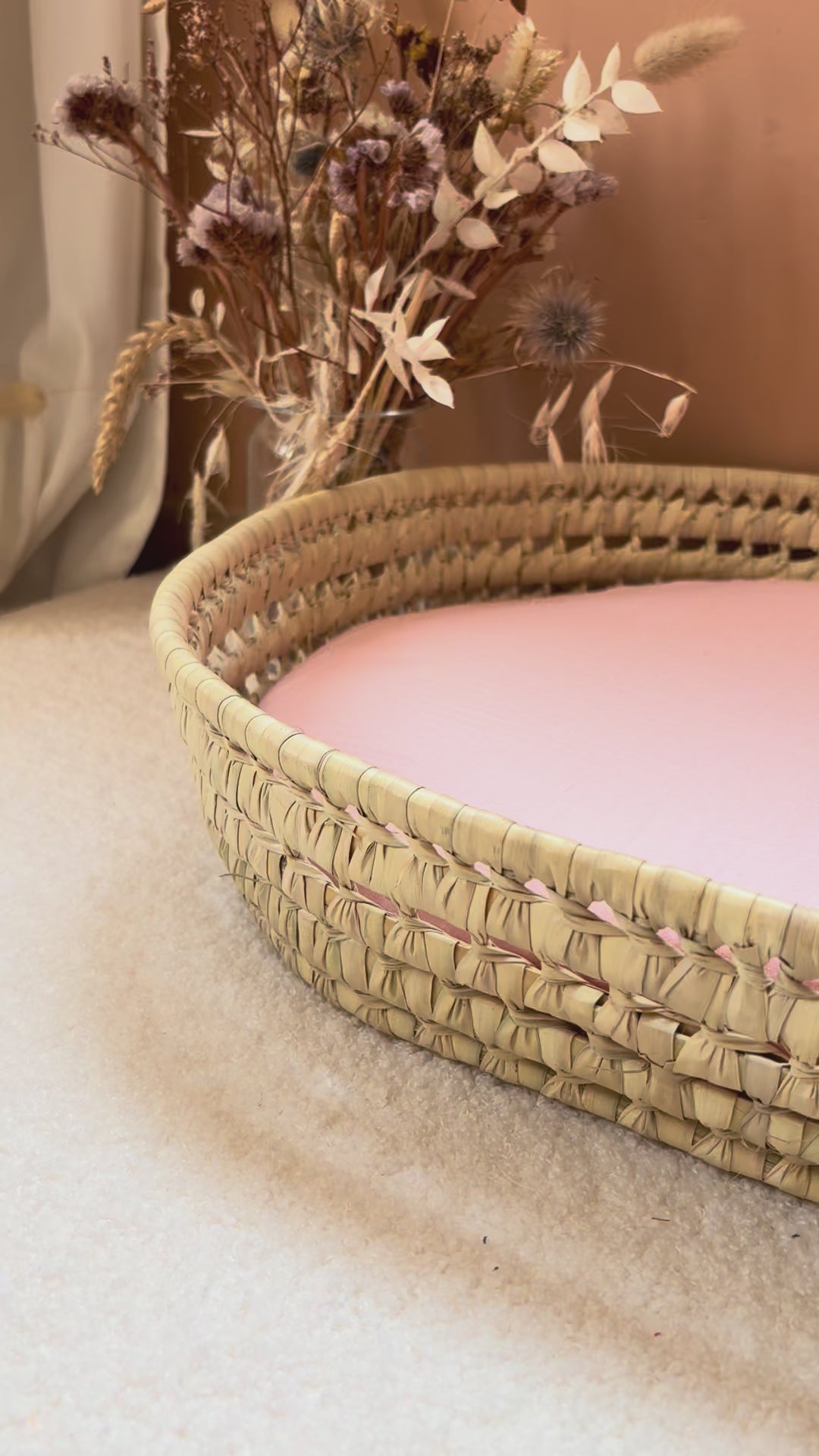 Luiermand + matras + dubbele gaashoes Ecru