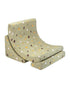 Fauteuil enfant Teddy bouclette Terrazzo Vert pistache