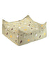 Pouf enfant Teddy bouclette Terrazzo Vert