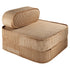 Fauteuil chauffeuse Caramel